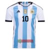 Oficiální Fotbalový Dres Argentina 3 Star MARADONA 10 Domácí Mistrovství Světa 2022 pro Muži